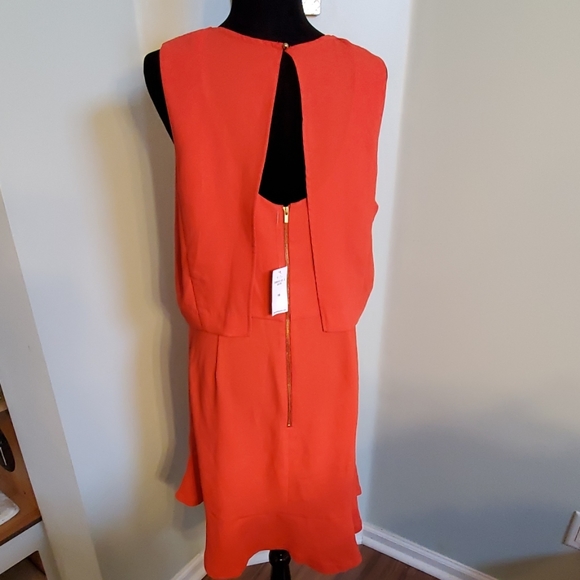NWT- Banana Republic dress - cape style back- 16 - Picture 3 of 6